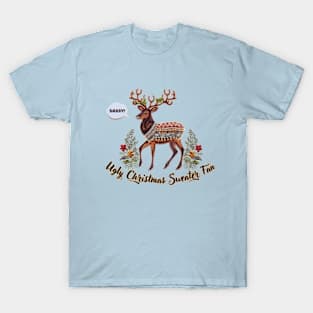 Sassy Christmas Deer T-Shirt